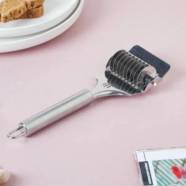 Stainless Steel Handheld Dough & Manual Noodle Pasta Cutter Tool