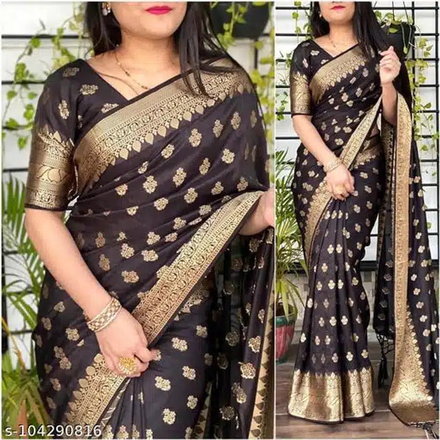 Jacquard Saree For Women (6.3m)